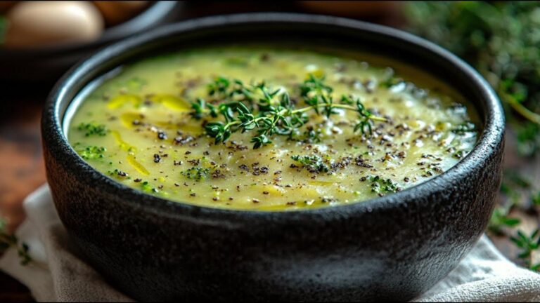 Diese einfache Brokkoli-Knoblauch-Suppe verwandelt dein Wohlbefinden … sofort genießen!