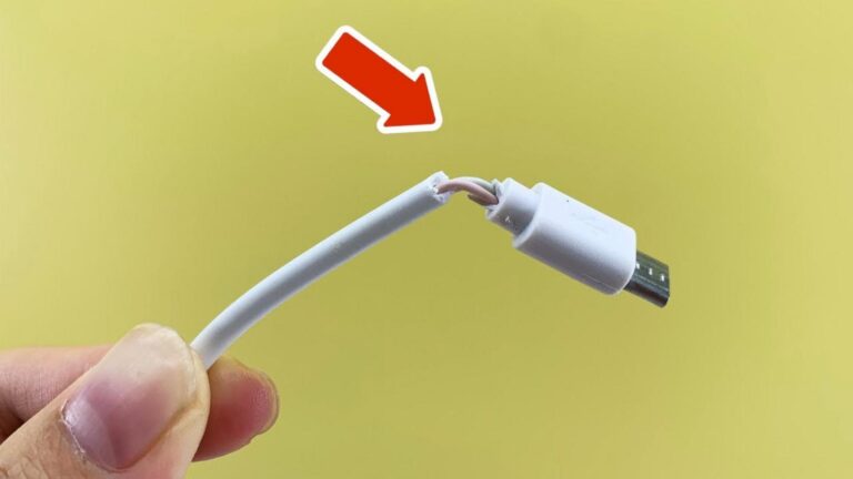 Dieser einfache Trick repariert dein defektes Ladekabel in Minuten und spart dir Geld…