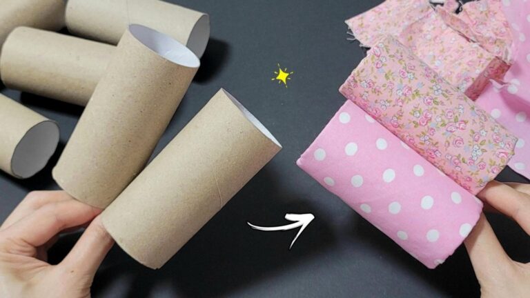 Dieser vergessene Trick aus Klopapierrollen verwandelt dein Zuhause in eine kreative