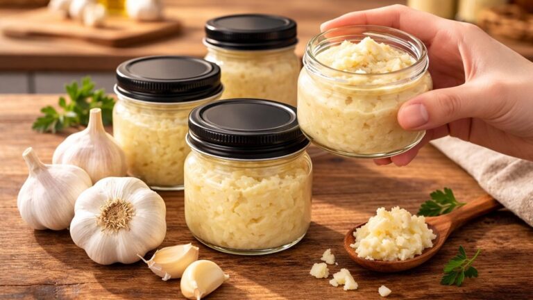 Ein alter Trick, um Knoblauch mühelos zu lagern und immer griffbereit zu haben …