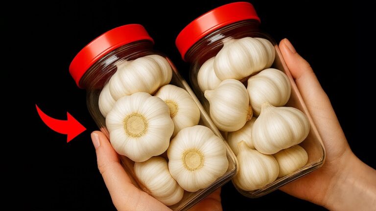 4 geniale Tipps, um Knoblauch 1 Jahr lang frisch zu lagern!