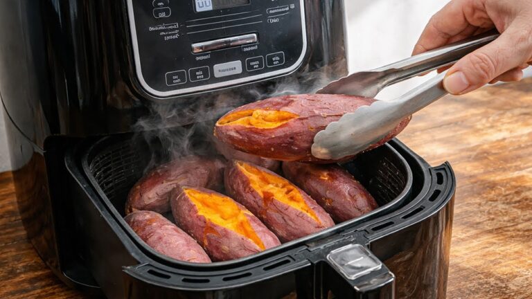 5 Gründe, warum du Süßkartoffeln im Air Fryer zubereiten solltest!