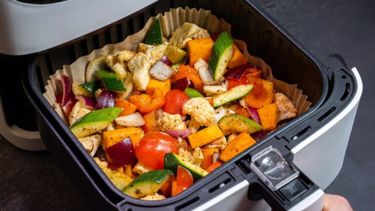 5 köstliche Gemüse-Rezepte für die Heißluftfritteuse, die du unbedingt probieren musst!