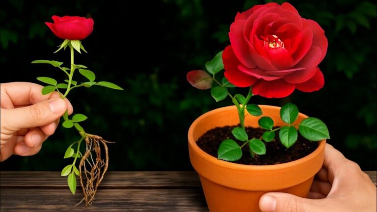 6 einfache Schritte, um Rosen zu Hause schnell zu vermehren!