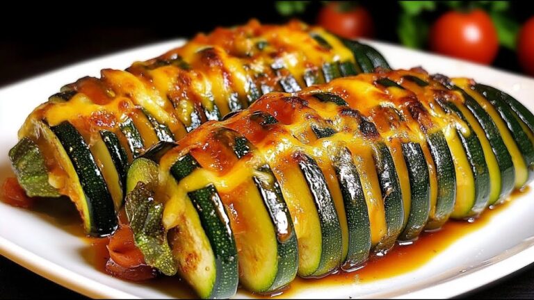 Das beste Zucchini-Rezept mit nur 2 Zutaten, das du unbedingt probieren musst!