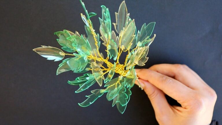 5 kreative Ideen für Blätter aus Plastikflaschen – Entdecke die Kunst des Upcyclings!
