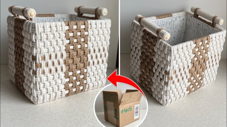 10 kreative DIY-Speicherkorb-Ideen für nur einen Bruchteil der Kosten!