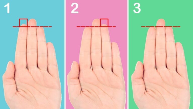Finde heraus, was die Länge deiner Finger über deine Persönlichkeit verrät! 5 spannende Fakten