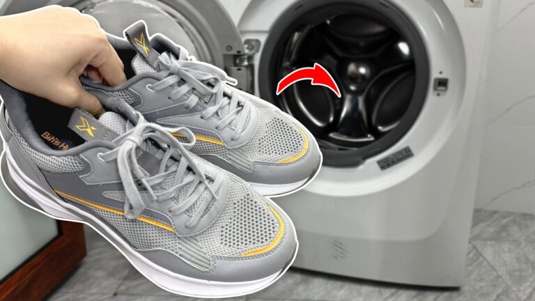 Sneaker richtig waschen: 5 Tipps für die Maschine ohne Schäden!