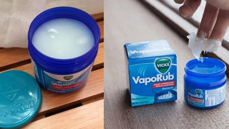 8 überraschende Anwendungen für Vicks VapoRub, die du nicht kanntest!