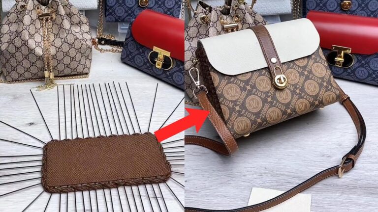 10 kreative Ideen für trendige Taschen aus Juteseil und Schaumstoff!