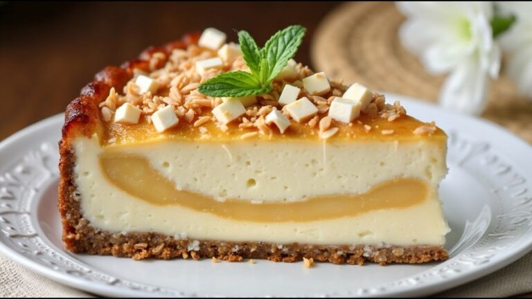 7 Gründe, warum dieser Hüttenkäse-Kuchen der gesündeste Genuss ist! 🍰✨