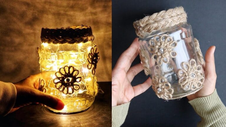 5 kreative Ideen für die Upcycling von Glasflaschen mit Jute – Lass dich inspirieren!