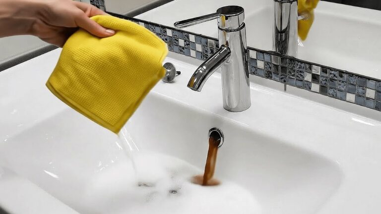 Unglaubliche 5 Sekunden: Das kommt aus meinem Waschbecken! Entdecke die Wahrheit!