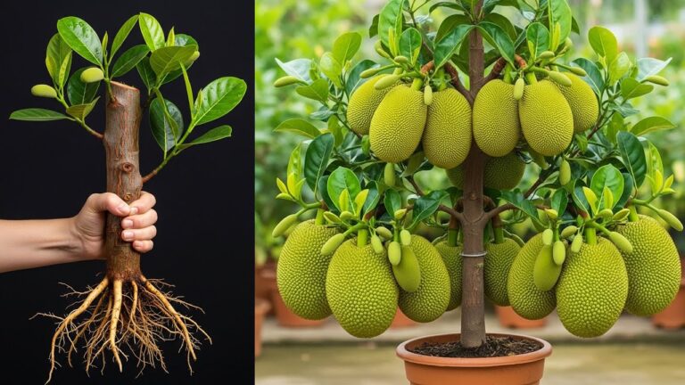 5 einfache Techniken zur Vermehrung von Jackfrüchten für deinen Garten