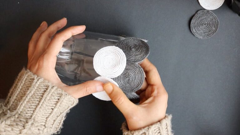 10 kreative Ideen für Blumenvasen aus Plastikflaschen selbst gestalten