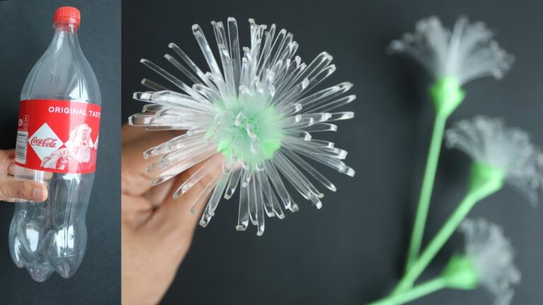 10 kreative Blumenideen aus Plastikflaschen, die du sofort ausprobieren kannst!