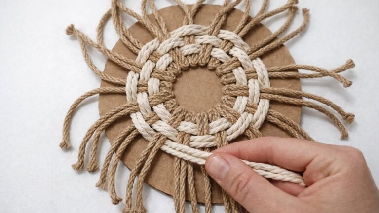 7 geniale Ideen für einen DIY Aufbewahrungskorb aus Papprollen und Juteseil