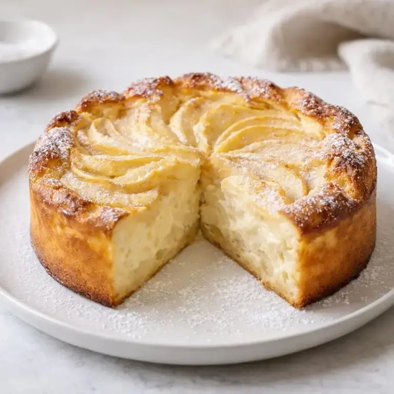 Der cremige Apfelkuchen mit butterzarter Konsistenz