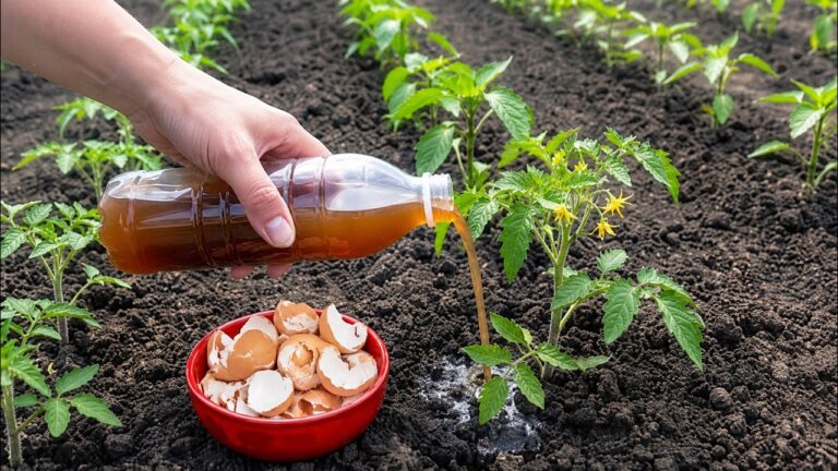 Steigere deine Tomatenernte um 300 % mit Eierschalen und Kaffeepulver!