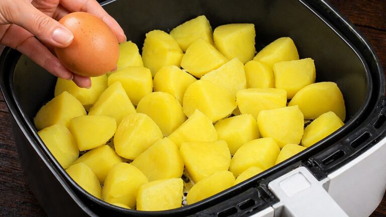 5 geniale Kartoffelrezepte mit nur 1 Ei im Airfryer – so lecker und einfach!