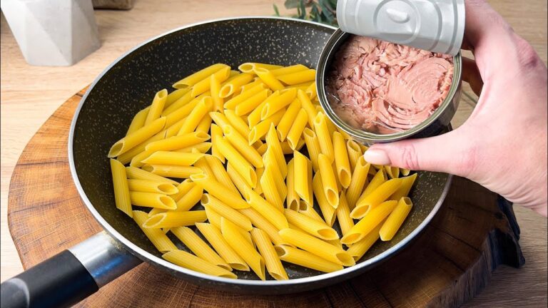 5 einfache Thunfisch-Pasta-Rezepte für blitzschnelle Genussmomente
