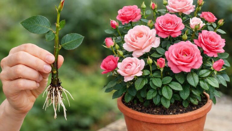 Schnelle Wurzelbildung: 5 einfache Tipps für gesunde Rosenschnitte über Nacht
