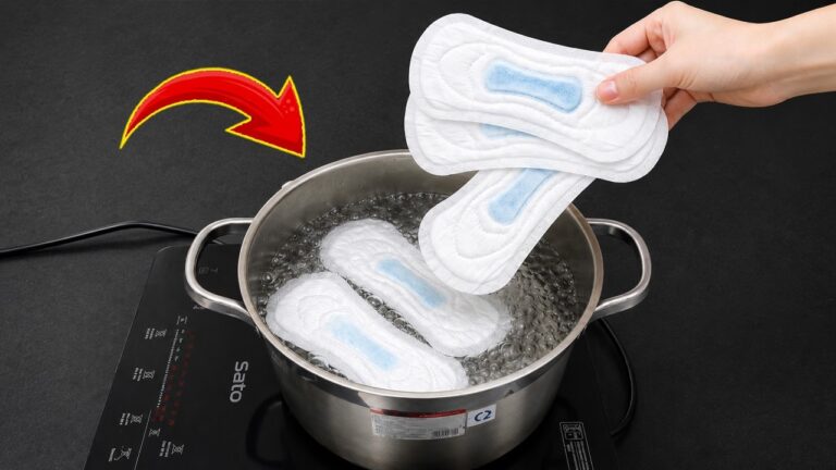 Boil 5 Sanitary Napkins und verdiene Dollar: So einfach geht’s!