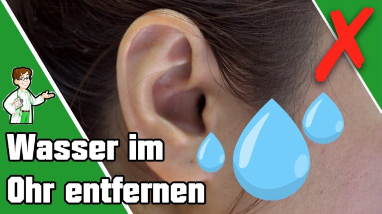 Wasser im Ohr? Entdecke 5 Tipps für schnelle Linderung!