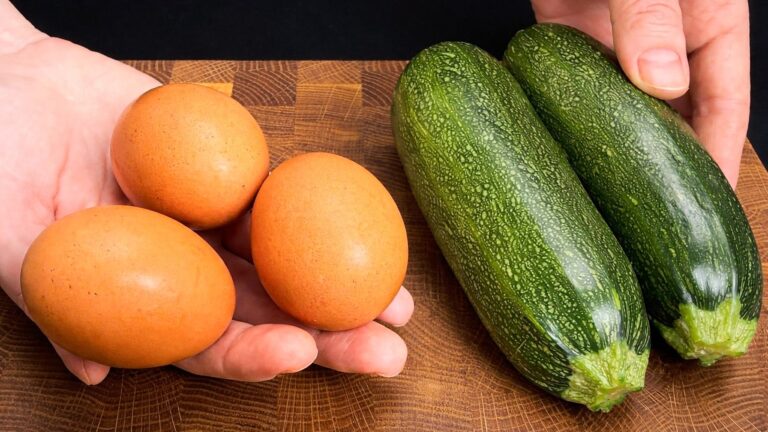 5 einfache Zucchini-Rezepte mit Ei: Schnell, lecker und gesünder als Fleisch!