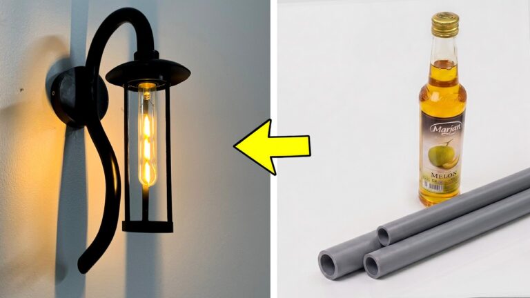 5 kreative Ideen: So verwandelst du Glasflaschen in moderne Wandlampen!