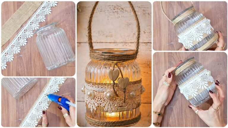 5 kreative DIY-Ideen: Verwandle dein kaputtes Gewürzglas in eine leuchtende Balkonslaterne!