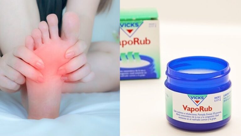 5 erstaunliche Vorteile von Fußmassagen mit Vicks vor dem Schlafen