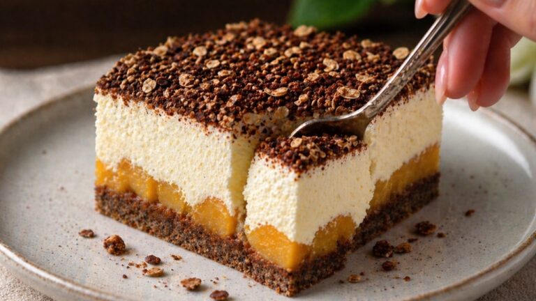 Der ultimative gesunde Kuchen: 5 Zutaten für ein köstliches Oatmeal-Mango-Erlebnis!