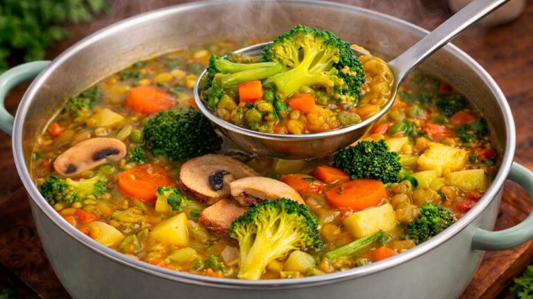3 einfache Schritte zu einer Gemüsesuppe, die deinen Blutzucker senkt!