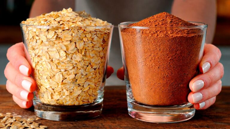 5x köstliche Haferflocken mit Kakao ohne Zucker – Entdecke das einfache Rezept!