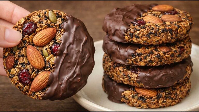 Ich esse keinen Zucker! Gesunde Haferkekse in 15 Minuten! Ohne Zucker! Ohne Mehl!