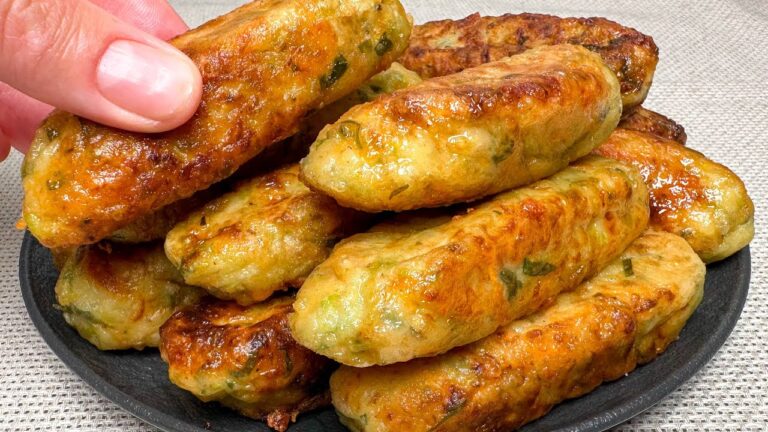 Zucchini mit Haferflocken schmeckt besser als Fleisch! Gesund und unglaublich leck