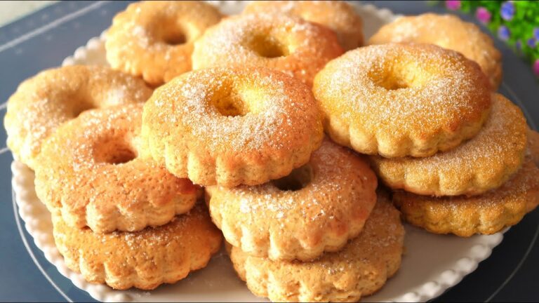 Honigkekse in 5 Minuten! Zart und weich! Einfaches Rezept zum Tee.
