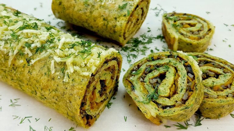 Du wirst Zucchini nicht mehr braten! Alle werden begeistert sein! Zucchinirolle