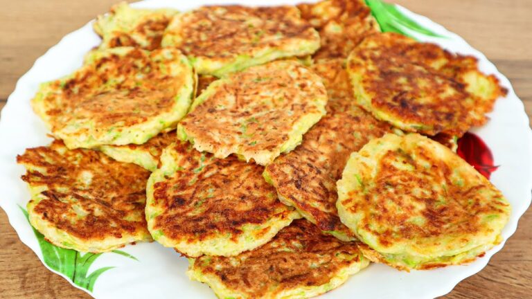 Brate Zucchini nicht, bereite sie so zu! Lecker und gesund! Zucchini-Pfannkuchen.
