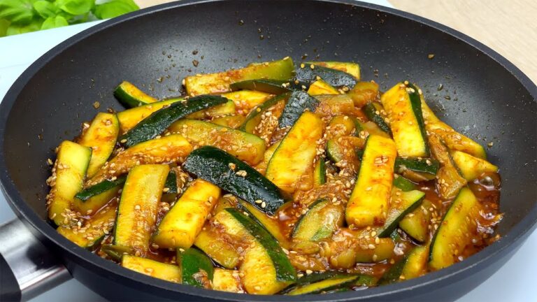 Unglaublich leckere Zucchini! Kein Fleisch!🔝2 schnelle Zucchini-Rezepte