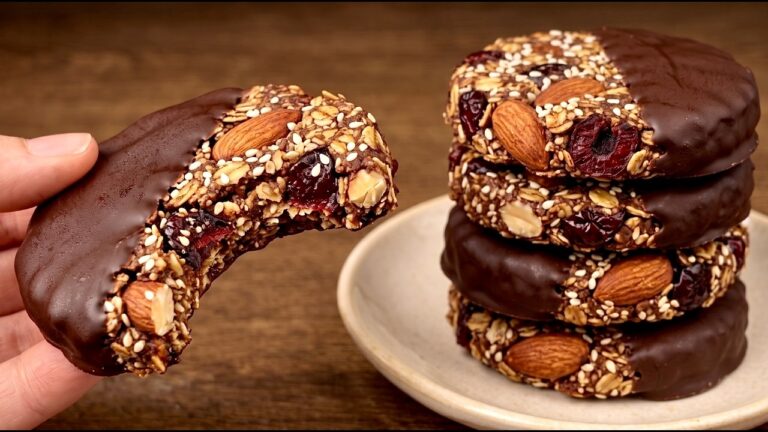 Ich habe dank dieser Haferkekse mit Zucker aufgehört! OHNE Zucker! KEIN Mehl! Gesund und lecker