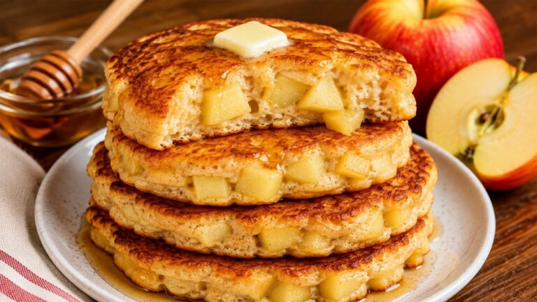Jeden Tag mache ich köstliche HAFER-APFEL-CRÊPES❗️